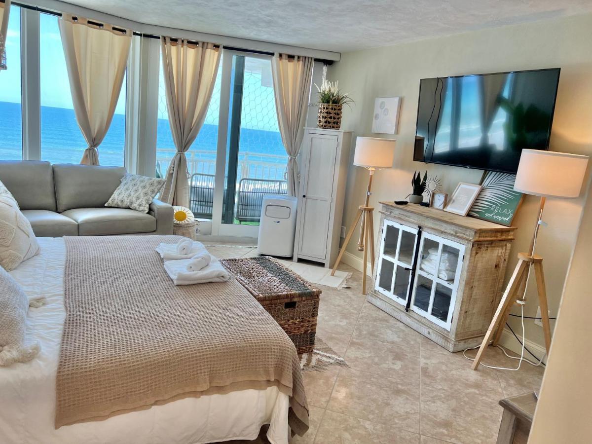 Beach Oasis 704 Lovely Daytona Ocean Front For 5 Sleeps Up To 12 Дейтона-Бич Экстерьер фото